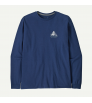 Блуза Patagonia LS Chouinard Crest Responsibili-Tee M's